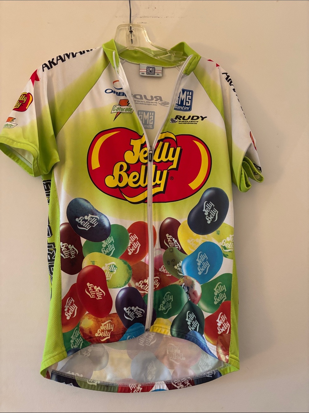 Men’s Multi-Color Cycling Jersey size XL made in Italy